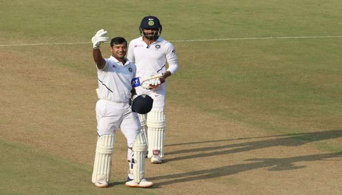  IND vs BAN: ઈન્દોરમાં મયંકનું તોફાન, બીજા દિવસે સ્ટંમ્પ સમયે ભારતનો સ્કોર 493/6