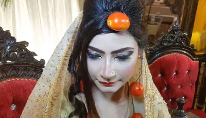 ઘરેણાંના બદલે ટામેટા પહેરીને આવી નવવધૂ, અને પછી...વાંચો સમગ્ર મામલો