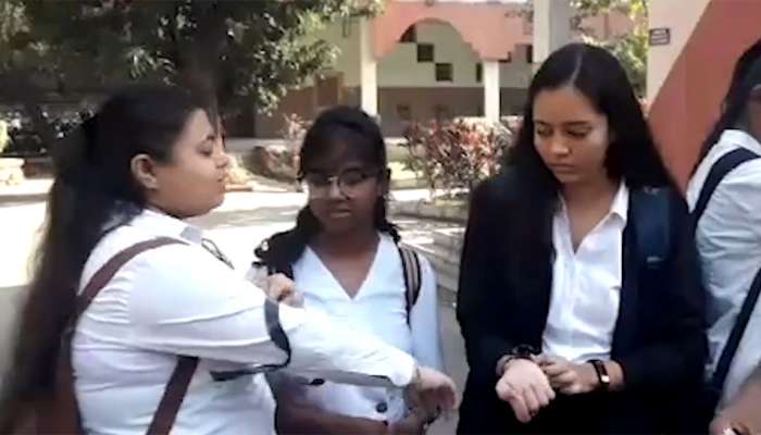 મહિલા સુરક્ષા મુદ્દે રાહુલે ભાંગરો વાટ્યો: વિદ્યાર્થીઓનો આકરો વિરોધ