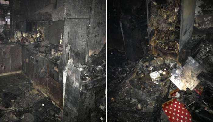 દિલ્હી: શાલીમાર બાગ વિસ્તારમાં ઘરમાં ભીષણ આગ લાગી, 3 લોકો જીવતા ભૂંજાયા