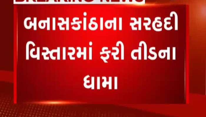 બનાસકાંઠાના સરહદી વિસ્તારમાં તીડના આક્રમણથી દોડતું થયું તંત્ર