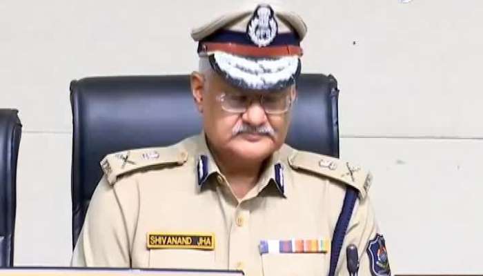 Press Conference Of DGP Shivanand Jha