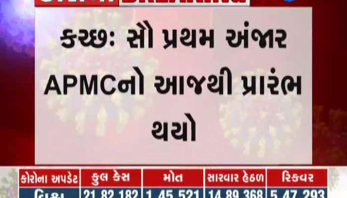 Katch: Anjar APMC market started with some rules