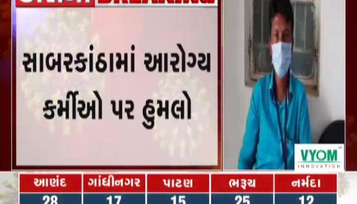 Attack on health workers in Sabarkantha