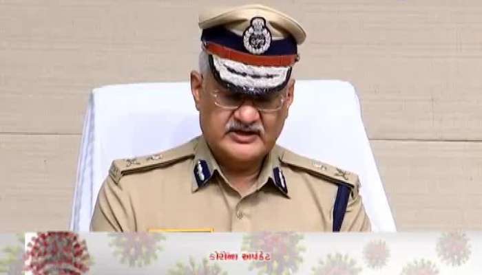 Todya Press Conference By DGP Shivanand Jha In Gandhinagar