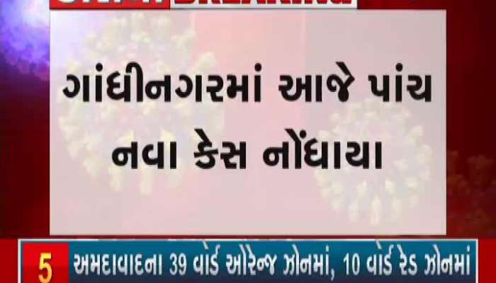 Five New Corona Positive Cases Registered In Gandhinagar