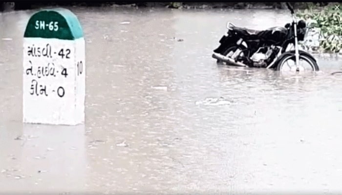 વરસાદની અસર તળે સમગ્ર દક્ષિણ ગુજરાત, 24 કલાકમાં ઉમરપાડામાં 9 ઈંચ વરસ્યો
