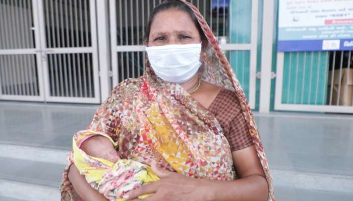અમદાવાદ: 25 દિવસ મુશ્કેલીઓ વચ્ચે ઝઝૂમીને જન્મેલ બાળકીએ કોરોનાને આપી મ્હાત