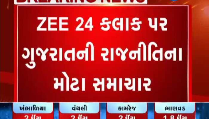 Big news of Gujarat politics