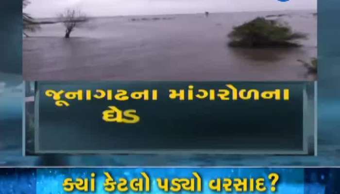 Heavy Rainfall In Ghed Diocese Of Mangrol