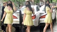 કંઇક આ અંદાજમાં બાંદ્રામાં સ્પોટ થઇ Nora Fatehi, વાયરલ થઇ તસવીરો