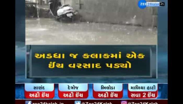 Heavy rains in Junagadh