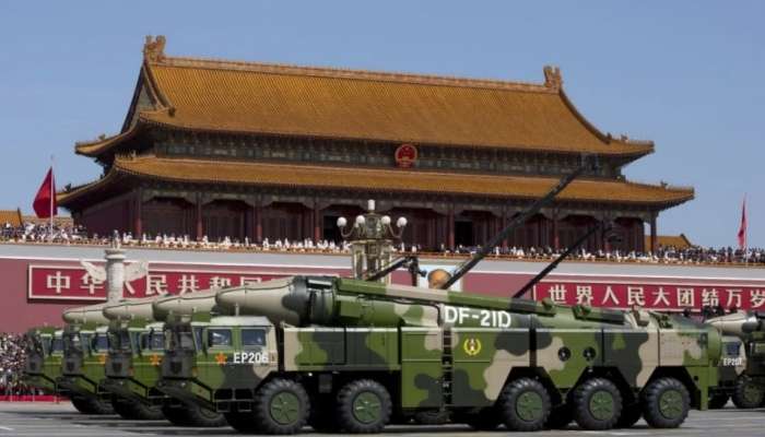 અમેરિકાના જાસૂસી પ્લેન દેખાયા બાદ ચીને South China Seaમા લોન્ચ કરી 'કિલર' મિસાઇલ