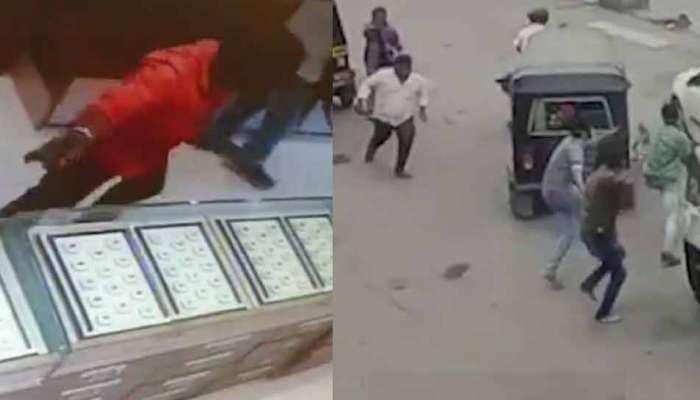 ભરૂચ: જ્વેલરી શોપમાં ઘૂસ્યા 4 લૂંટારા, ભરબપોરે ફાયરિંગ કરતા ફિલ્મ દ્વશ્યો સર્જાયા
