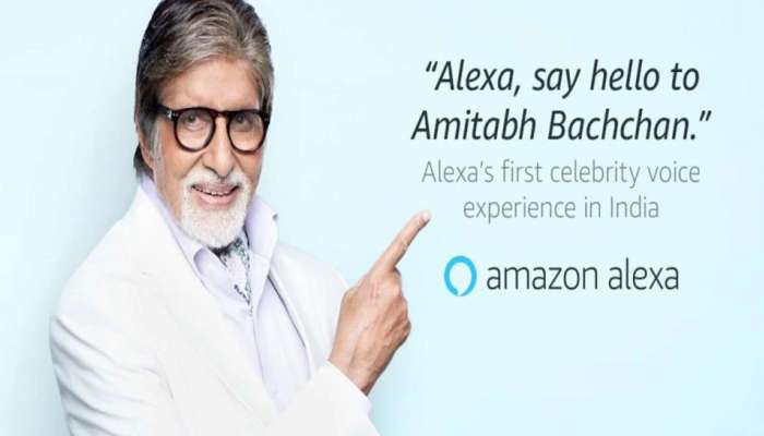 બોલીવુડના 'શહેનશાહ' Amitabh Bachchan નો અવાજ હવે ગૂંજશે Alexa પર