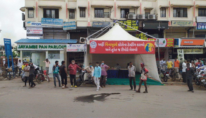 તાત્કાલિક કોરોના રિપોર્ટ આપી શંકાસ્પદને ટ્રેસ કરવાની રણનીતિ પર AMC એ કર્યું ફોકસ 