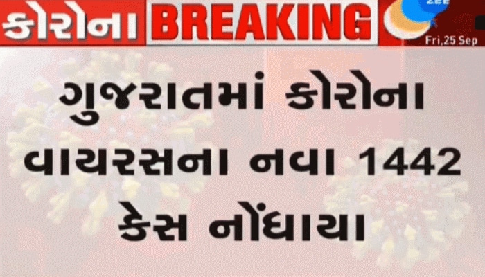Gujarat Corona Update: 1442 નવા કેસ નોંધાયા, 12નાં મોત, 1279 દર્દીઓ સાજા થયા