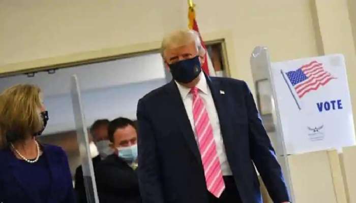 US Election: રાષ્ટ્રપતિ ટ્રમ્પે ફ્લોરિડામાં કર્યું મતદાન