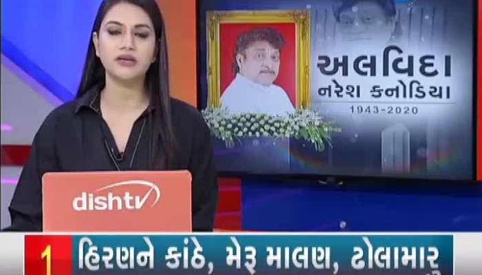 Kirtidan Gadhvi Says About Famous Actor Naresh Kanodia