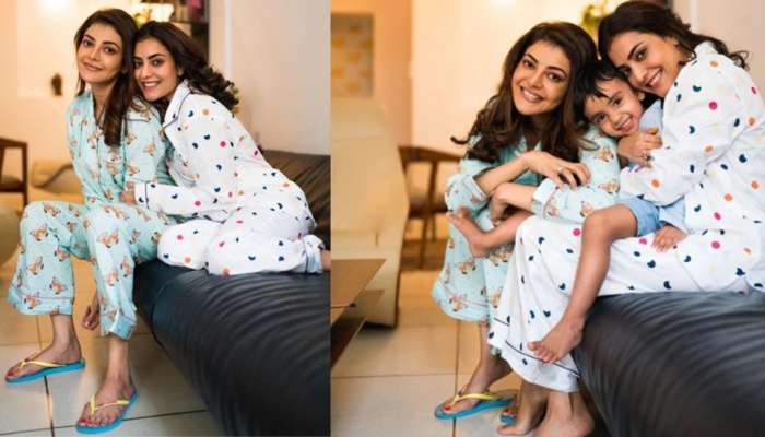 Kajal Aggarwal ને પ્રી-વેડિંગ ફંક્શન્સ થયા શરૂ, પાયઝામા પાર્ટીની તસવીર વાયરલ