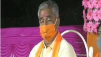સાંસદ અને Dy.CM નીતિન પટેલ પ્રચાર કરતા રહ્યા અને ઉમેદવાર સ્ટેજ પર જ ઉંઘી ગયા