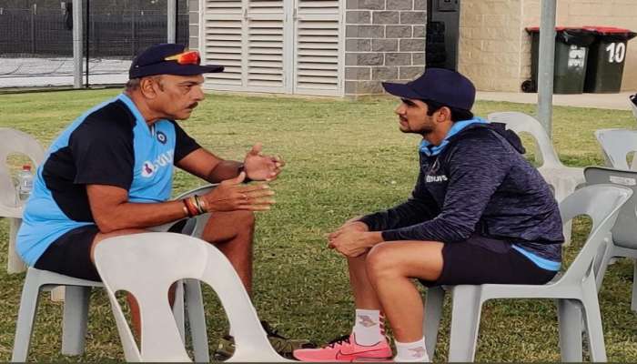 AUS vs IND: કોચ રવિ શાસ્ત્રીએ યુવા શુભમન ગિલ સાથે કરી વાત, આપ્યું 'ગુરૂ જ્ઞાન'