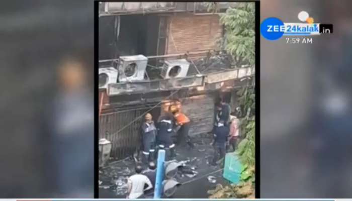 અમદાવાદ: બાપુનગરના એક કોમ્પ્લેક્સમાં ભીષણ આગ, 15 દુકાનો અને પાર્કિગના વાહનો બળીને ખાખ થયા