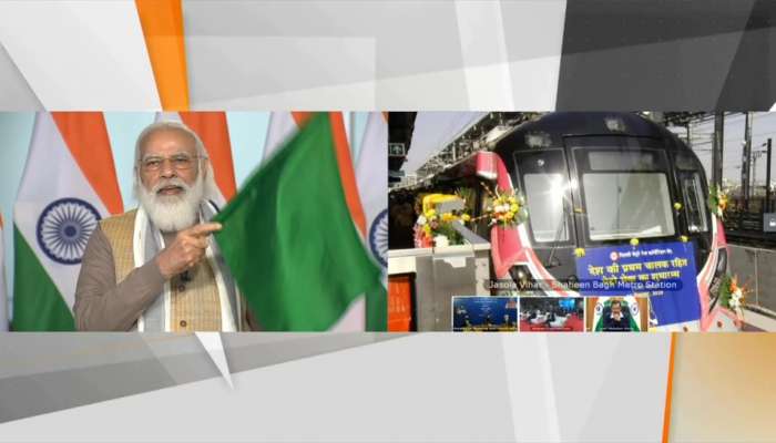 દિલ્હીને Driverless Metro ની ભેટ, PM મોદીએ કહ્યું- 2025 સુધીમાં 25 શહેરોમાં મેટ્રો દોડાવવાનું લક્ષ્ય