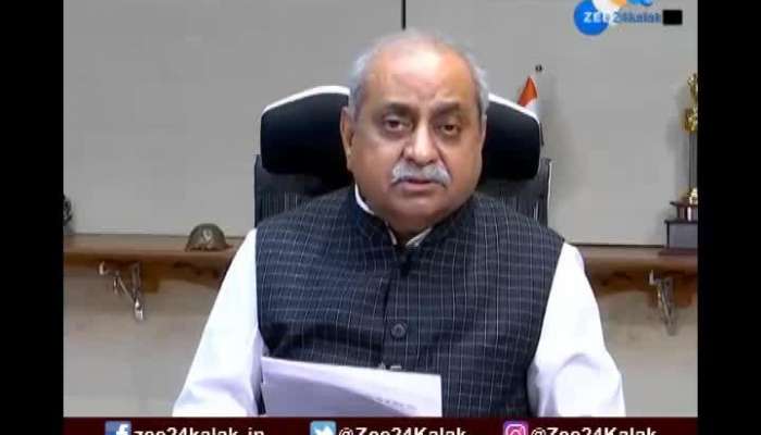 Deputy Chief Minister Nitin Patel's press conference