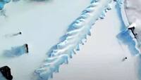 Antarctica માં બરફ ઉપર જોવા મળી આવી આકૃતિ, NASA ના વૈજ્ઞાનિકો પણ આશ્વર્યમાં
