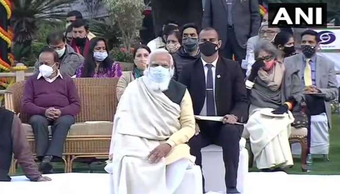 Video : મહાત્મા ગાંધીની પુણ્યતિથિ પર પ્રાર્થના સભામાં સામેલ થયા PM
