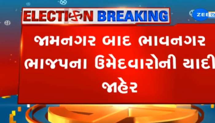 ભાવનગર મનપા માટે ભાજપના ઉમેદવારોની યાદી જાહેર, 12 સીટિંગ કોર્પોરેટરનાં નામ કપાયા ભાવનગર મનપા માટે ભાજપના ઉમેદવારોની યાદી જાહેર, 12 સીટિંગ કોર્પોરેટરનાં નામ કપાયા