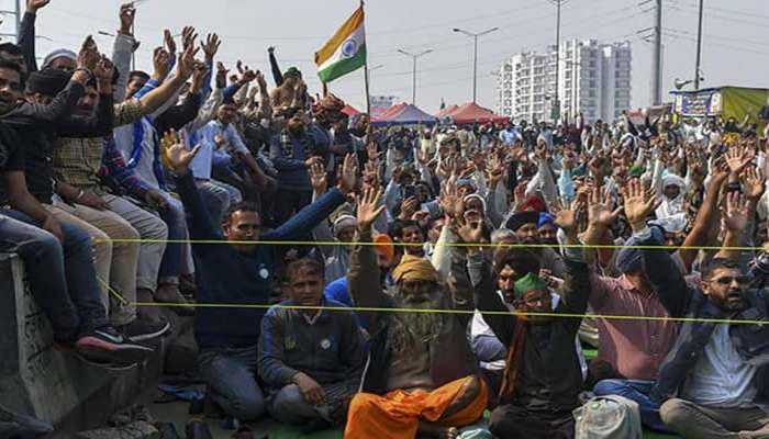 Farmers protest: આજે ખેડૂતોનો ચક્કાજામ, પોલીસ સાથે પેરામિલિટ્રી ફોર્સ ગોઠવી, સુરક્ષા કવચ તૈયાર