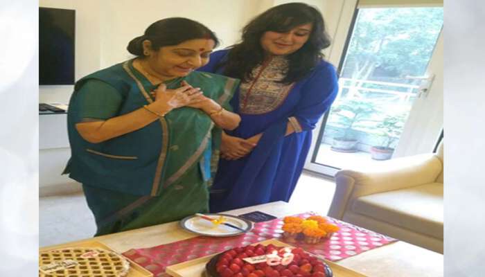 Sushma Swaraj ના Birthday પર પુત્રી Bansuri Swaraj નું ઇમોશન પોસ્ટ