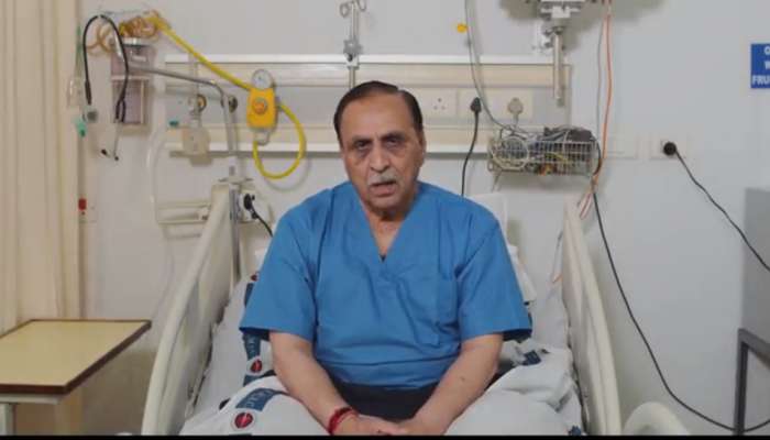 કોરોનાગ્રસ્ત CM રૂપાણી રાજકોટમાં મતદાન કર્યા બાદ ફરી યુએન હોસ્પિટલમાં દાખલ થશે