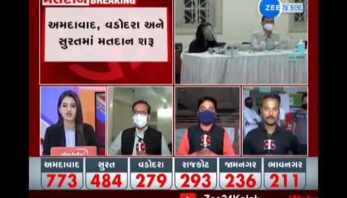 Voting starts in Bhavnagar as per Corona's guideline