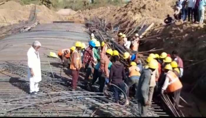 Ahmedabad: કાણેટી ગામ ના નિર્માણાધીન અંડરબ્રિજમાં મજૂર દટાતા મોત, બે ઇજાગ્રસ્ત