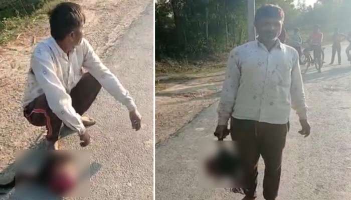 Video: કાચાપોચા લોકો ન જોતા આ વીડિયો, પુત્રીનું કપાયેલું માથું હાથમાં લઈને ફરી રહ્યો છે હત્યારો બાપ