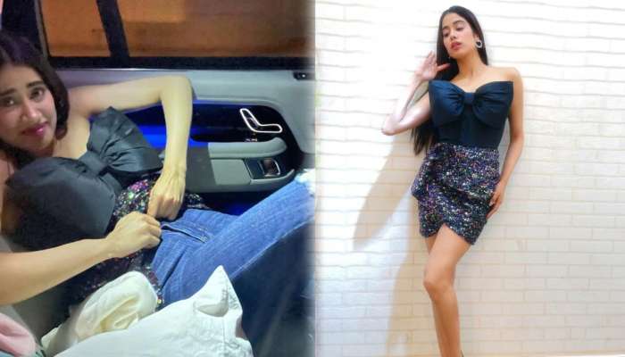 Janhvi Kapoor એ કારમાં જ કરી નાખ્યું આ કામ, પછી બોલી- હવે થઈ Relaxed