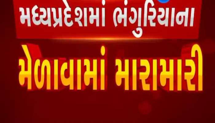 MP: Fighting at Bhanguria fair in Madhya Pradesh, see VIDEO
