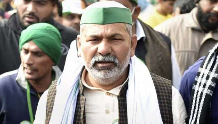 ખેડૂત નેતા Rakesh Tikait ના કાફલા પર હુમલો, BJP પર લગાવ્યો આરોપ