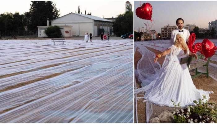 Longest Wedding Veil: દુનિયાનો સૌથી લાંબો વેડિંગ ડ્રેસ, દુલ્હને બનાવ્યો વિશ્વ વિક્રમ