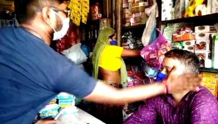 થપ્પડ કાંડ: મામલતદારે રોફ જમાવવા દુકાનદારને માર્યો તમાચો, મહિલા સામે ભાંડી ગાળો