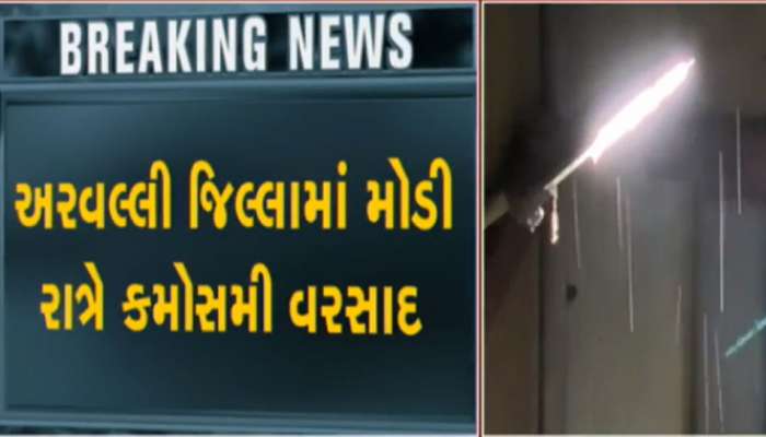ભરઉનાળે ગુજરાતમાં વરસાદી માહોલ :  ભાવનગરમાં વીજળીના કડાકા સાથે વરસાદ પડ્યો, મોડાસામાં પવનથી ખેતરમાં આગ