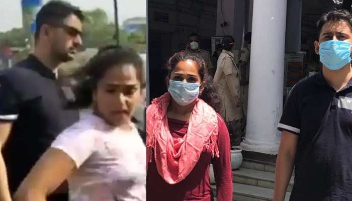 Viral: માસ્ક મુદ્દે પહેલા તો પોલીસ સાથે ગેરવર્તણૂક કરી, ધરપકડ થતા પતિ બોલ્યો-પત્નીએ મને ઉશ્કેર્યો