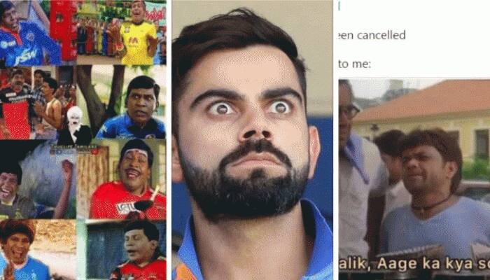 IPL સસ્પેંડ થતા જ સોશલ મીડિયા પર Memes નો વરસાદ, જોઈને તમે પણ હસી પડશો IPL સસ્પેંડ થતા જ સોશલ મીડિયા પર Memes નો વરસાદ, જોઈને તમે પણ હસી પડશો