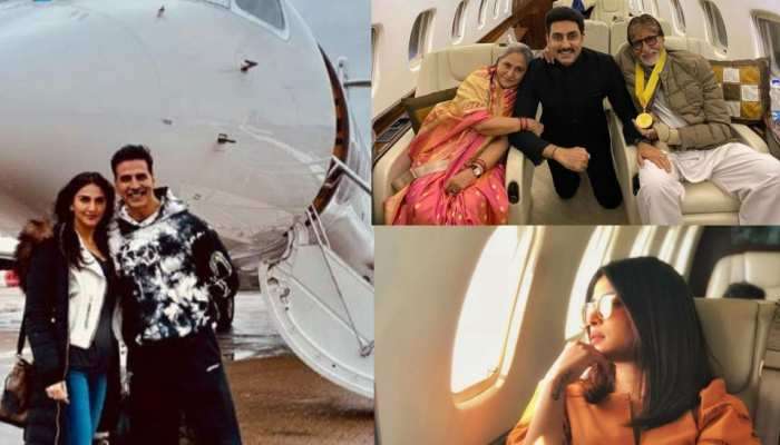 Amitabh Bachchan થી લઈને Akshay Kumar સુધીના આ સિતારાઓ પાસે છે Private Jet 