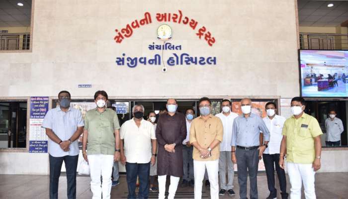 SURAT: રાજ્ય આરોગ્યમંત્રી કુમાર કાનાણીએ ચલથાણ હોસ્પિટલની મુલાકાત લીધી