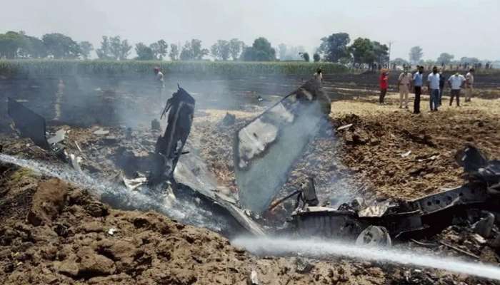 Punjab: મોગામાં વાયુસેનાનું MiG-21 વિમાન ક્રેશ, Pilot અભિનવ ચૌધરીનું મૃત્યુ, તપાસના આદેશ અપાયા