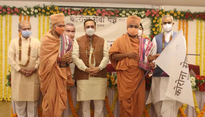 રાજ્યપાલ આચાર્ય દેવવ્રતના કોરોના સેવા યજ્ઞમાં વડતાલ મંદિર પણ જોડાયું